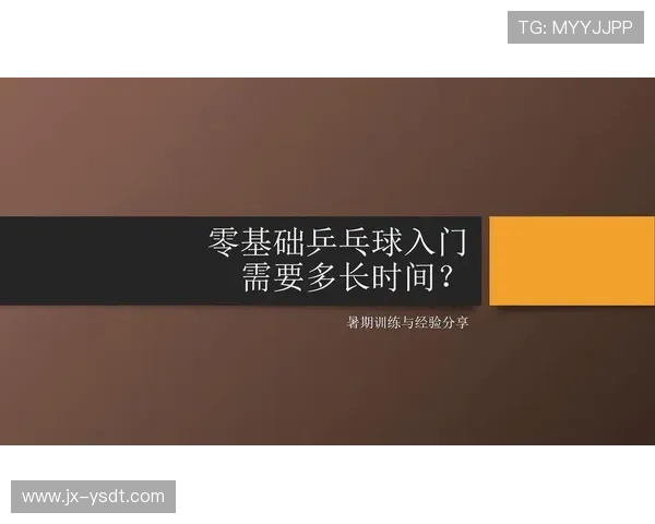 乒乓球新手必看：从零基础到比赛高手的实用技巧与经验分享